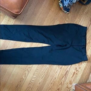 Black high rise skinny pants